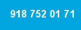 918 752 01 71 918 752 01 71